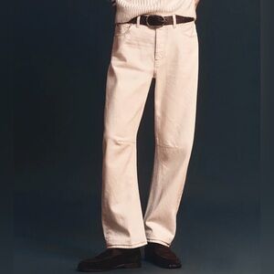 Madewell Darted Barrel-Leg Jean